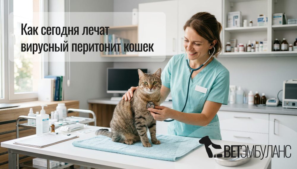  Вирусный перитонит кошек (FIP, ВПК): причины, симптомы «влажной» и «сухой» форм, диагностика, современное лечение и поддержка в клинике «Ветэмбуланс»